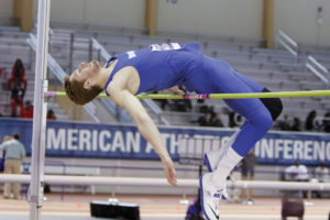 University of Memphis track and field team member Noah Agnew.