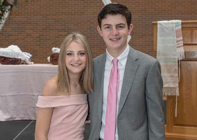 Katie with brother Nathan